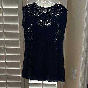Elegant Black Mini Dress